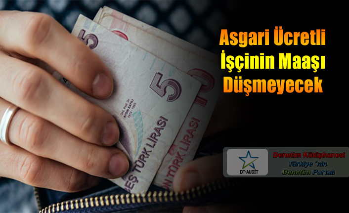 Asgari �cretli ���inin Maa�� D��meyecek