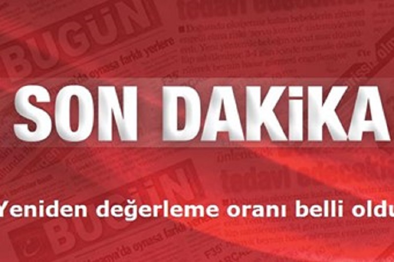 2016 Y�l� �kinci Ge�ici Vergi D�neminde Uygulanacak Yeniden De�erleme Oran�  % 0,04 (y�zde s�f�r virg�l s�f�r d�rt)  Olarak Tespit Edildi. 