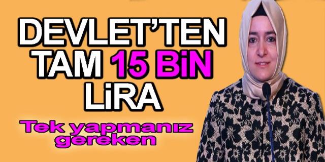 '3 y�l d�zenli �deme yapana 15 bin'e kadar destek sa�lanacak'