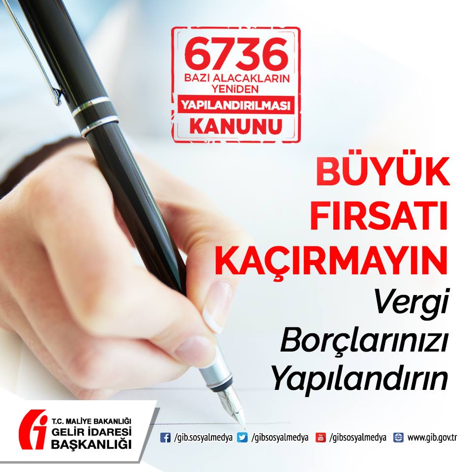 6736 say�l� Kanuna �li�kin Uygulama �� Genelgesi SER� NO: 2016/4
